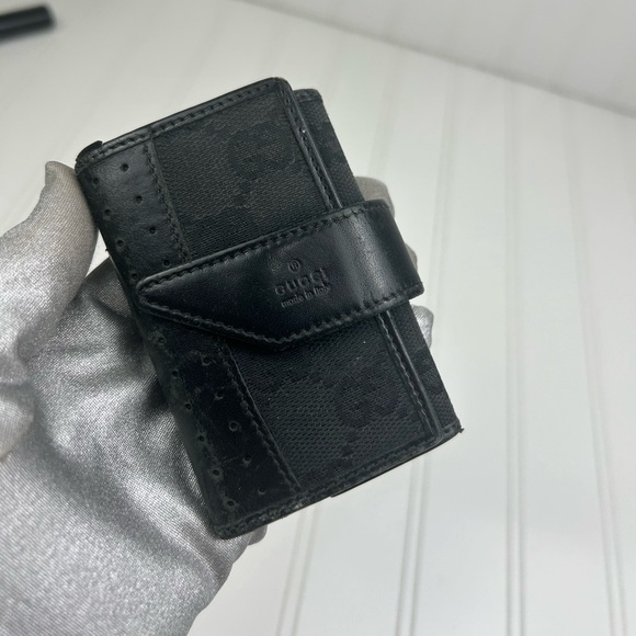 Gucci Black Key Ring Holder Wallet - Picture 4 of 12